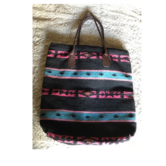 Aztec pattern tote - Picture 2 of 6