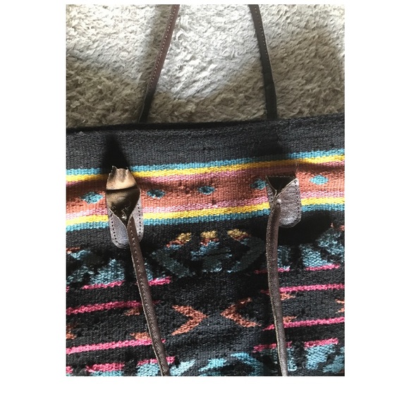 Aztec pattern tote - Picture 4 of 6