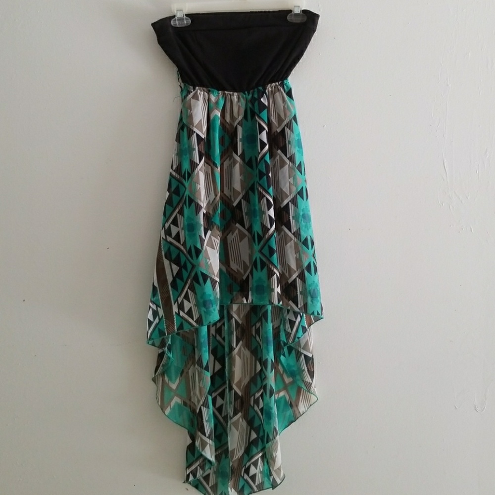 Strapless dress