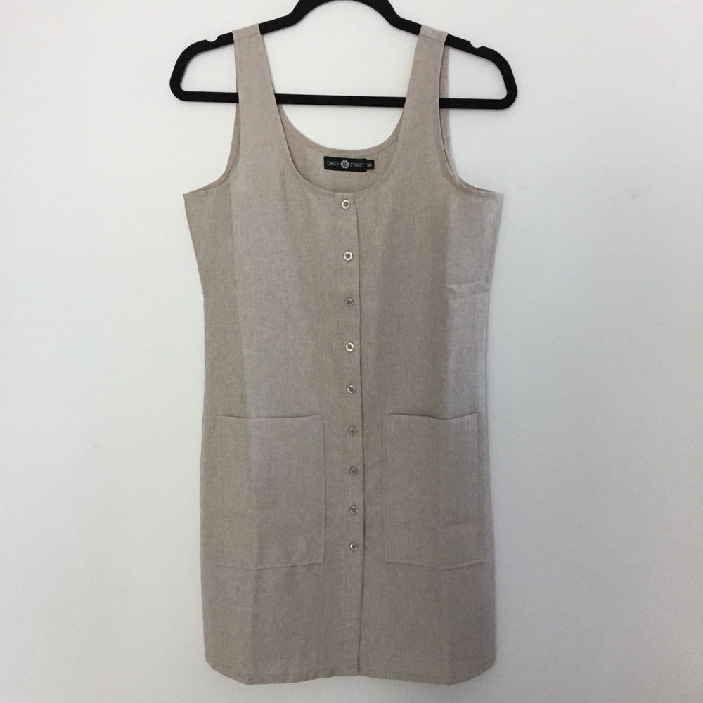 Daisy Street Button-Up Dress