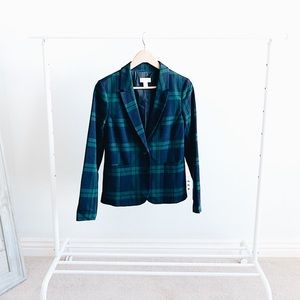 Plaid Blazer