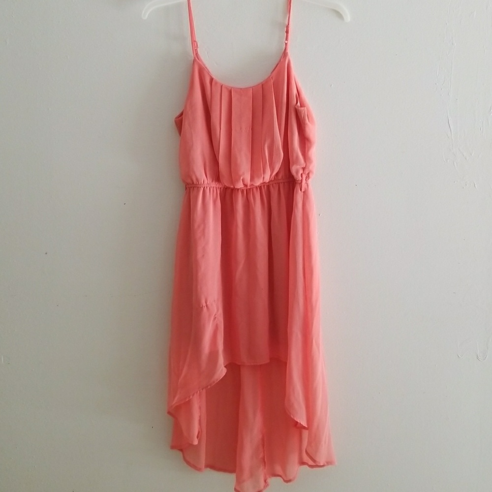 Coral dress