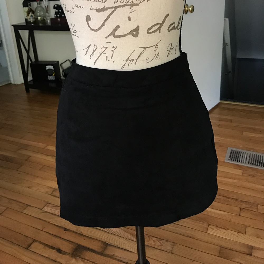 Velvet skort