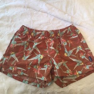 Patagonia Barely Baggies in Brown Print