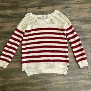 Pink Rose Knitted Pullover Top