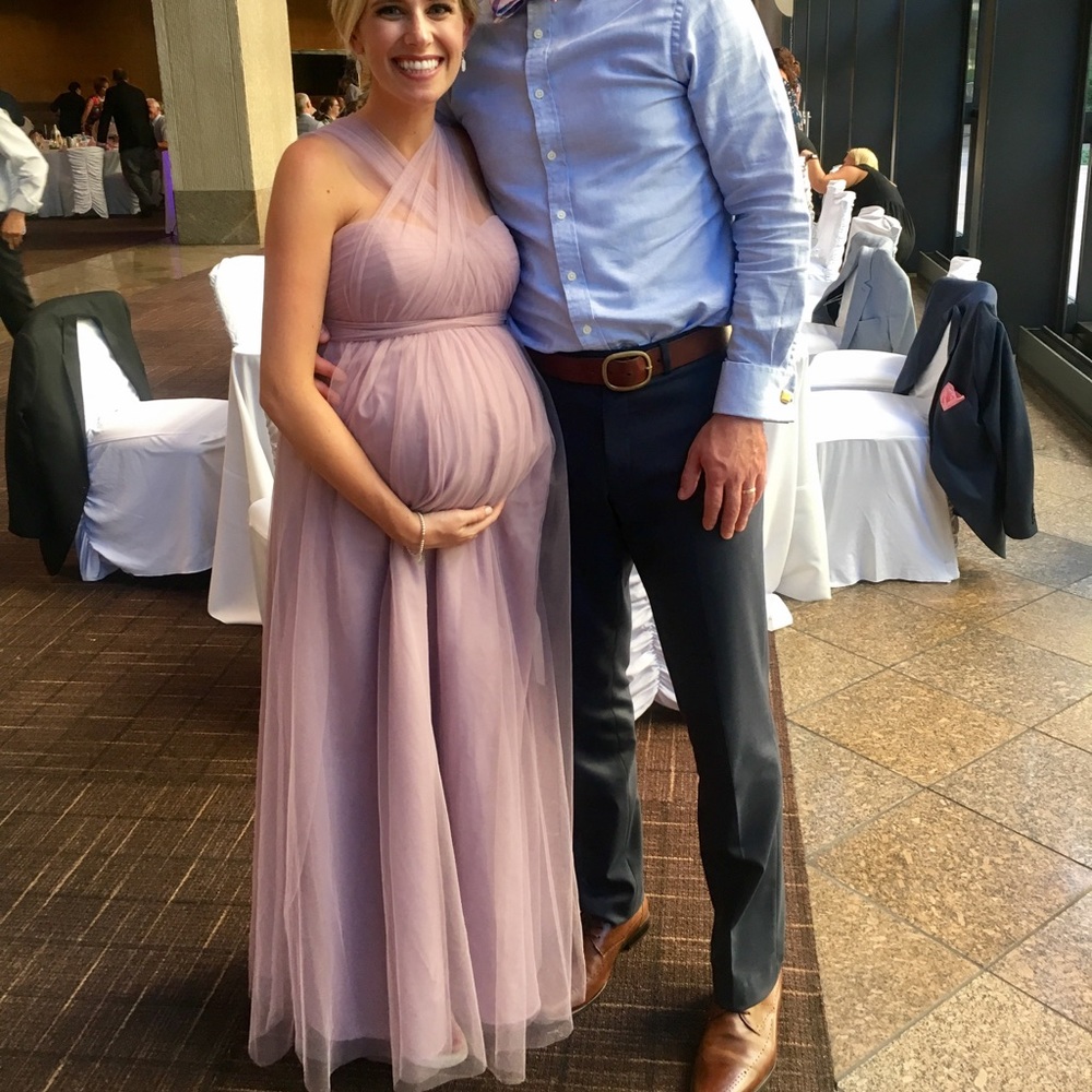 Jenny Yoo Serafina Maternity Dress
