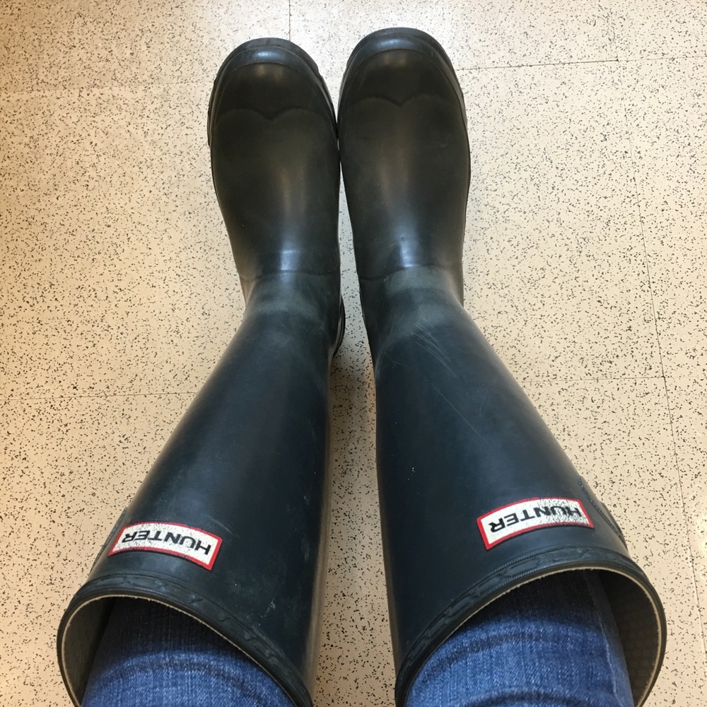 Hunter Huntress boots size 7