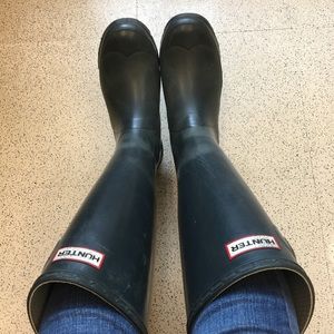 Hunter Huntress boots size 7