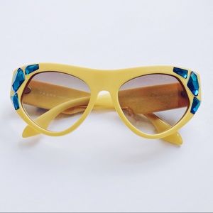 Prada cat eye sunglasses