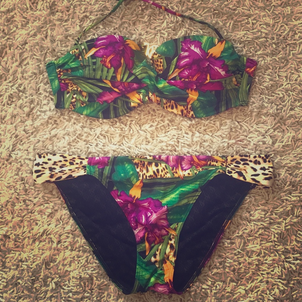Victoria's Secret Tropical Leopard Bikini
