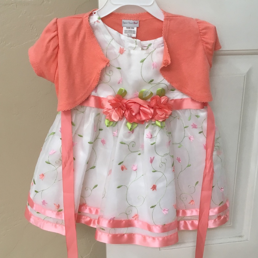 Sweet heart rose dress size 24 months