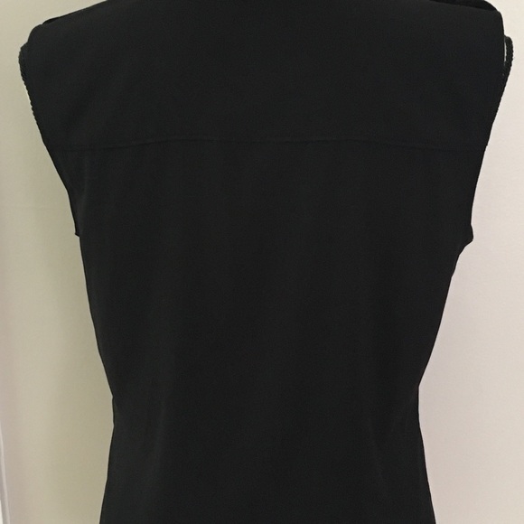 Calvin Klein Black button down Tank Size S/M - Picture 2 of 8