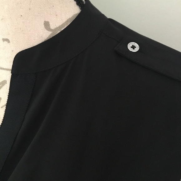 Calvin Klein Black button down Tank Size S/M - Picture 7 of 8