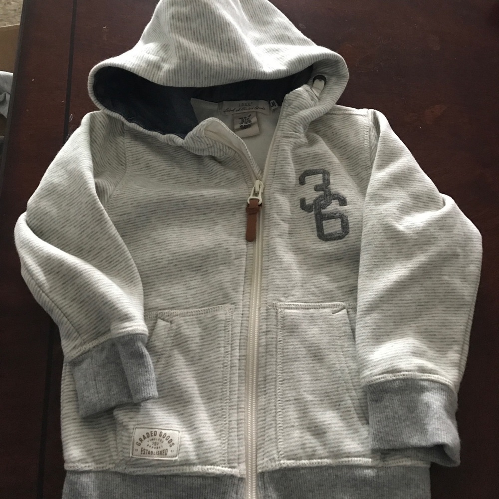 H&M Striped Hoodie