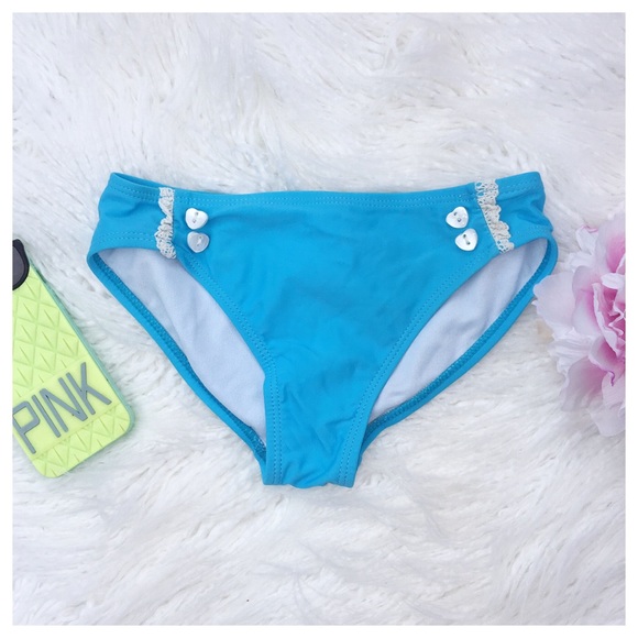 Jessica Simpson Blue Two-Piece Swimsuit - Picture 5 of 6