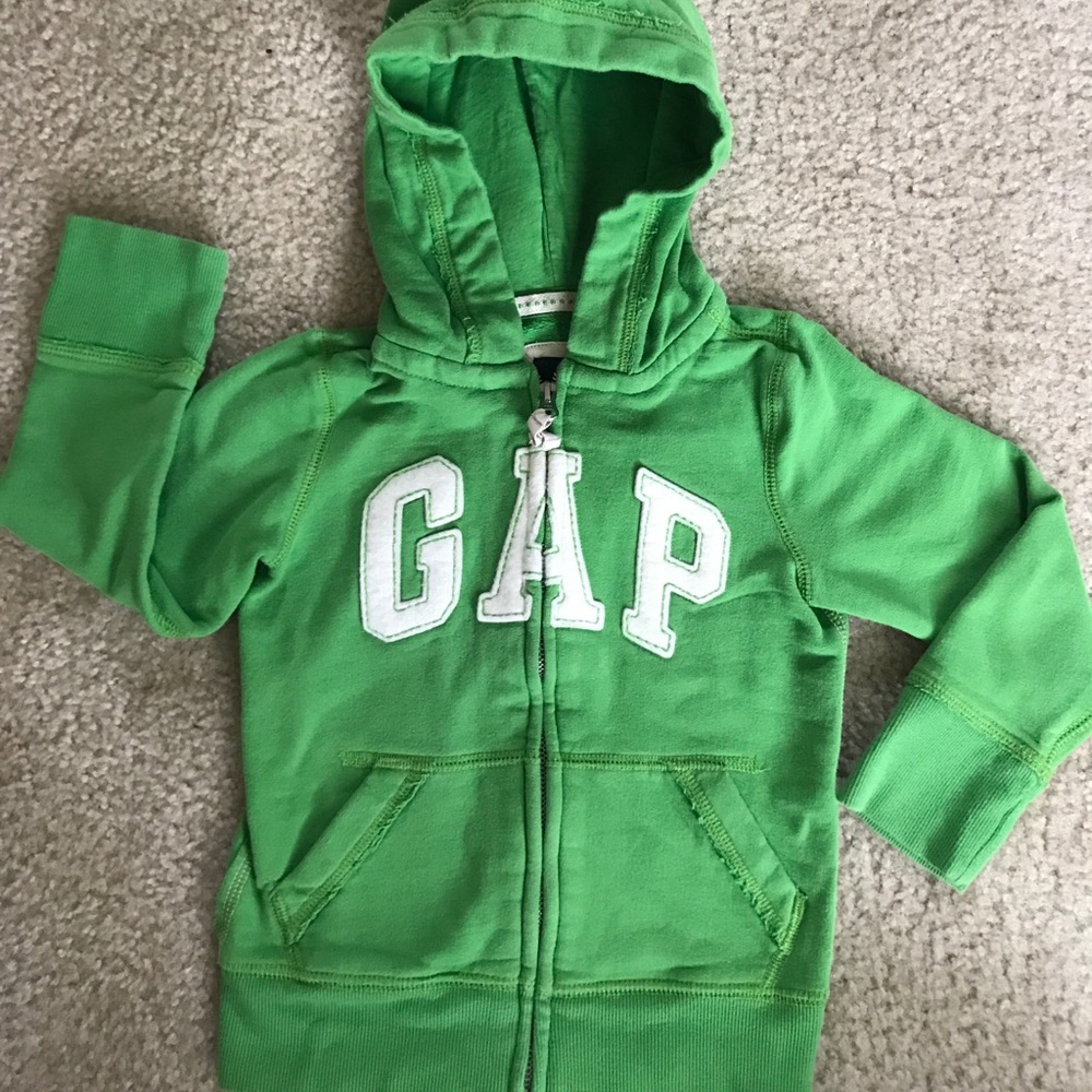 GAP Kids Zip-Up Hoodie Size XS 4/5