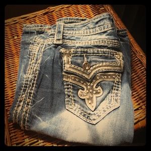 Rock Revivals Boot Cut Jeans SWIPE TO VIEW PICS