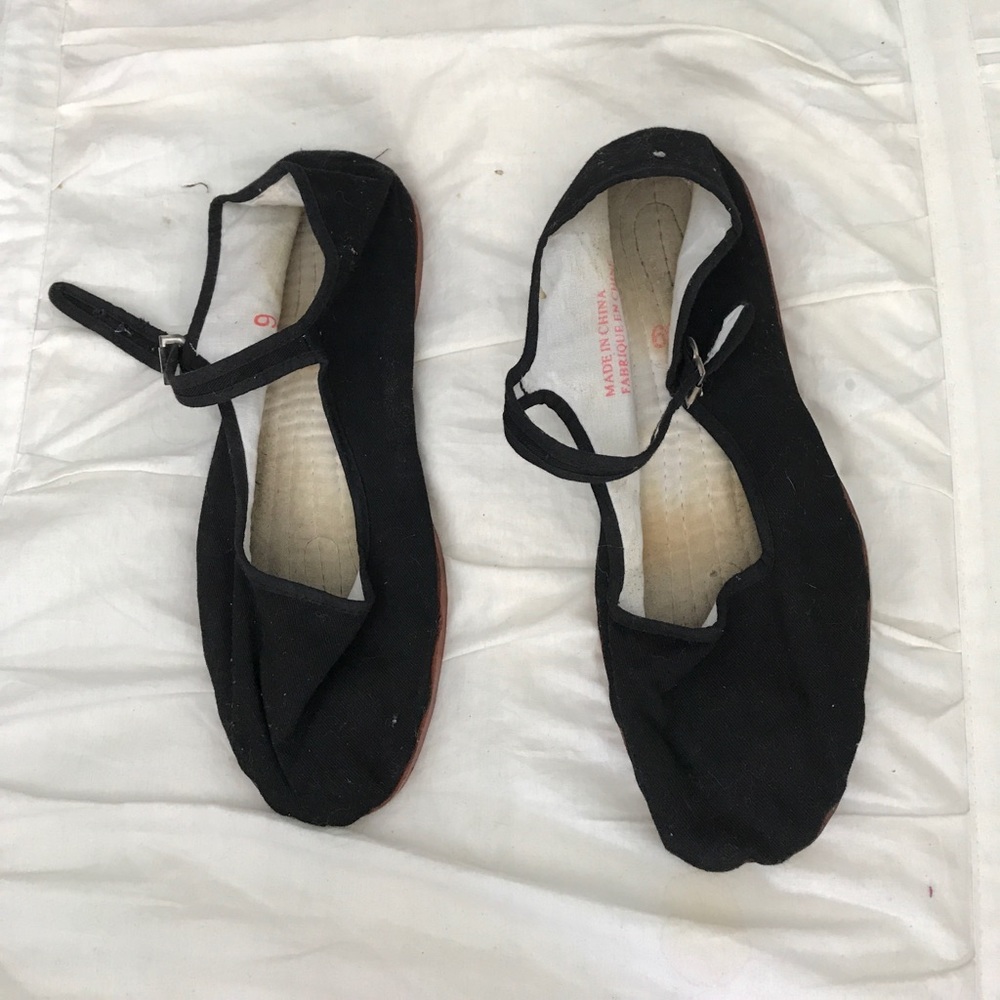 Urban Outfitters Black Mary Jane Flats