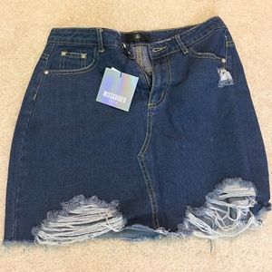 Jean skirt