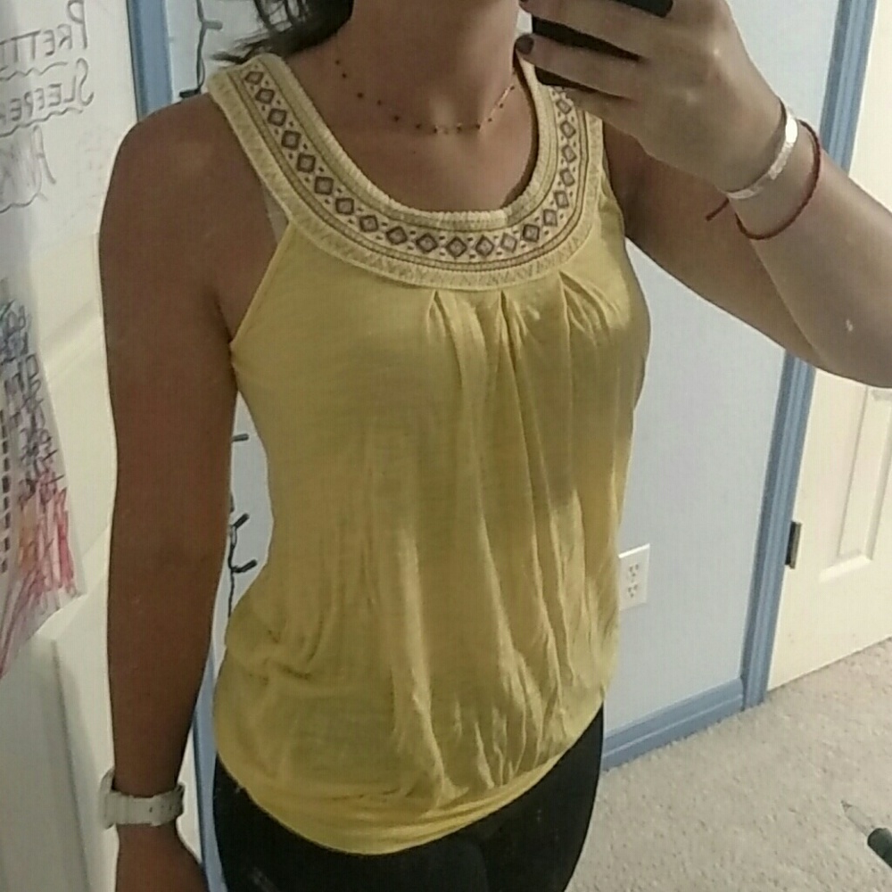 Forever 21 Embroidered tank top