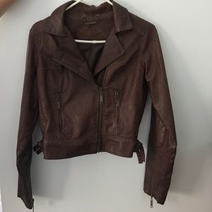 Jou Jou vegan leather jacket