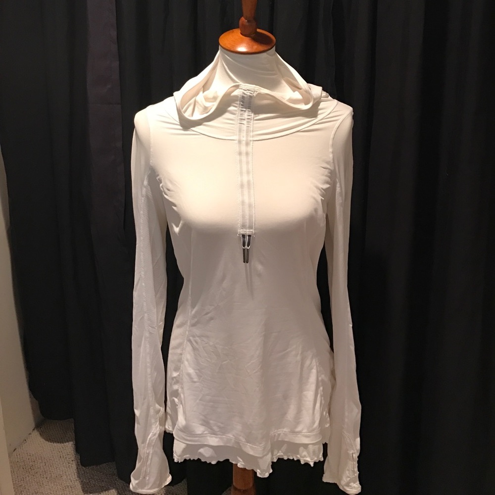 🍋lululemon White Hoodie Jacket 🍋