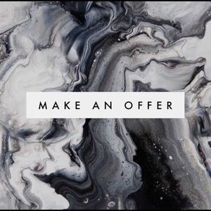 Open to offers! 😊