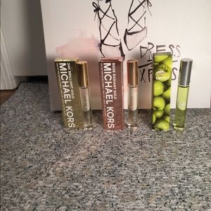 Set of 3 roller ball fragrances NIB