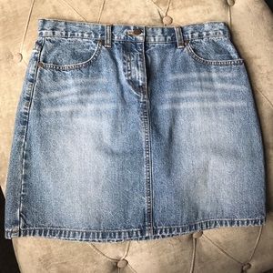 Jean skirt