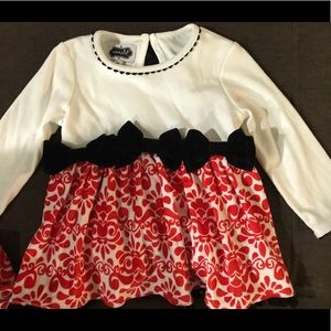 Mud Pie Toddler Ruffle Pant Set 2T