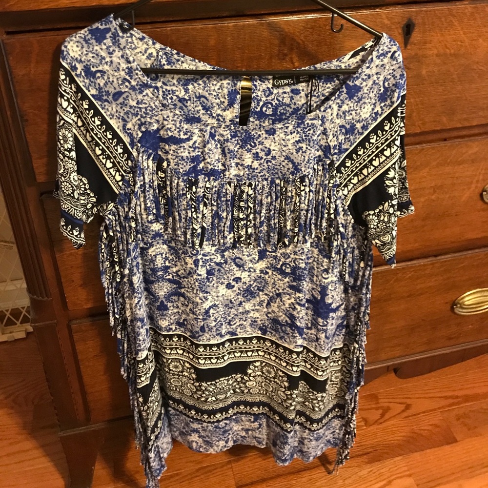 Gypsy05 NWT fringe dress