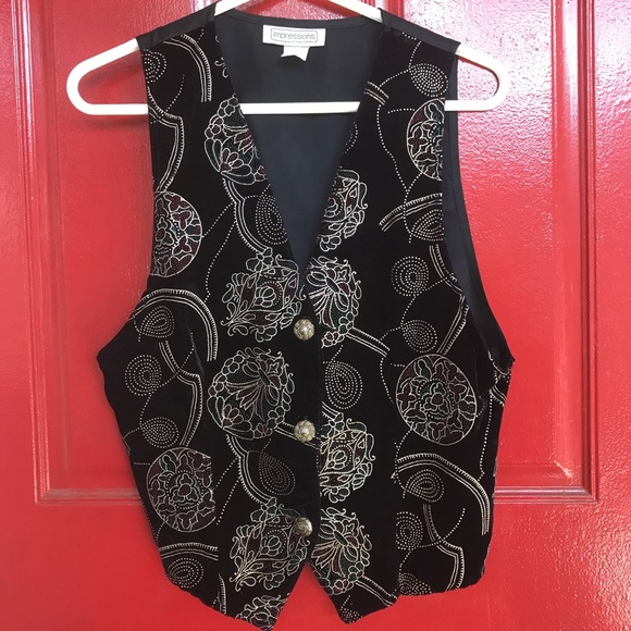 After Five Velvet Vest - Picture 1 of 8