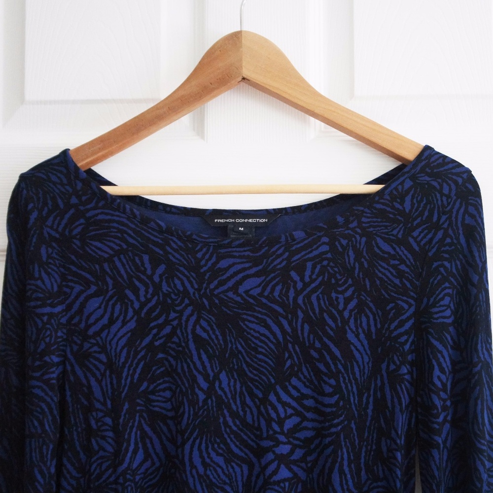 EUC French Connection Print Dress - Size M