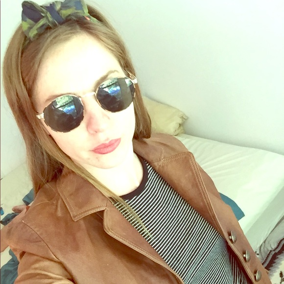 Liz & CO. leather blazer jacket - Picture 3 of 7