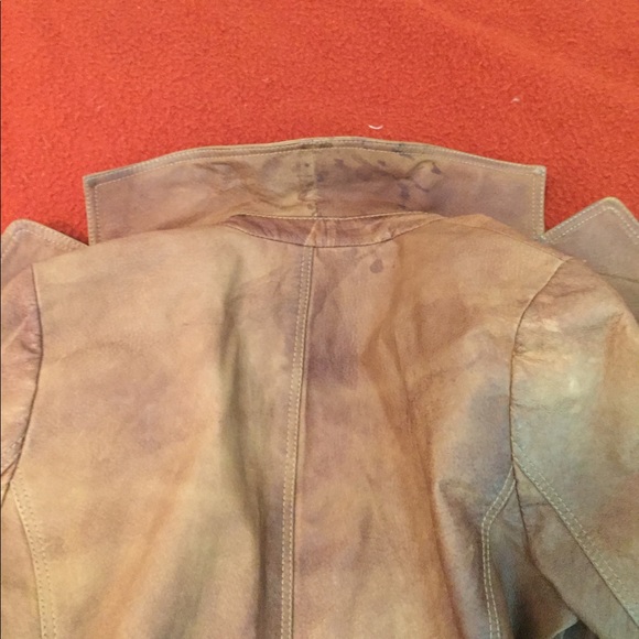 Liz & CO. leather blazer jacket - Picture 6 of 7