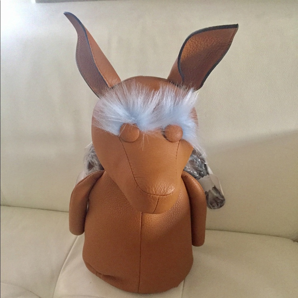 Kendall + Kylie Normie Dog Leather Backpack