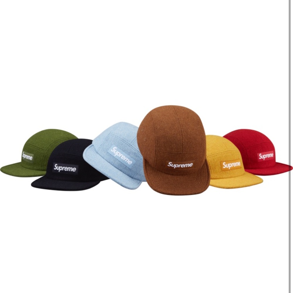 Authentic Supreme Wool Camp Cap