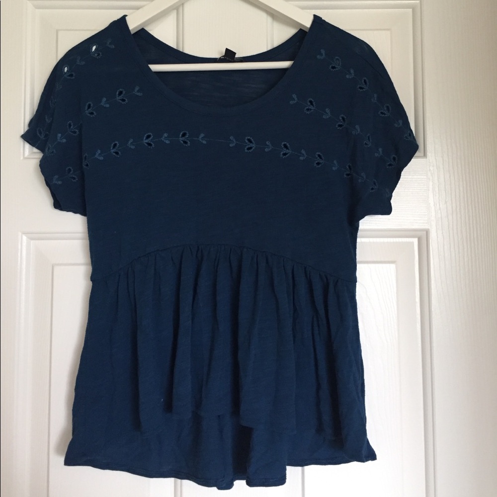 American Eagle peplum top