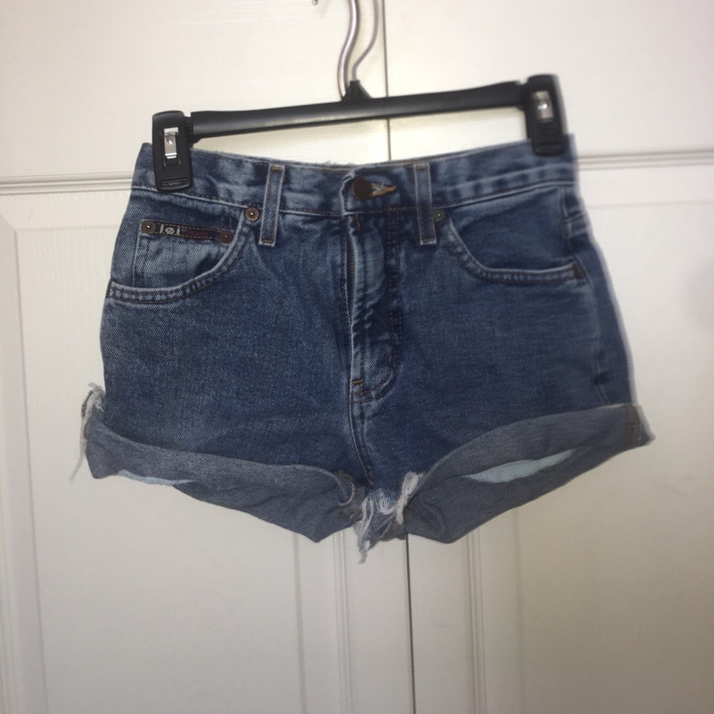 High waisted shorts