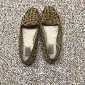 Cheetah studded Flats