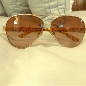 Tory Burch Aviator Sunglasses