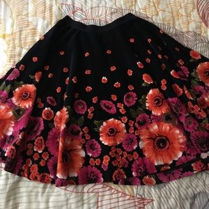 Cottage Core Vintage Free People Floral Skirt