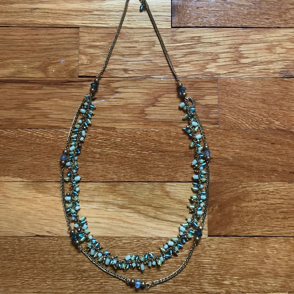 Long dangly necklace