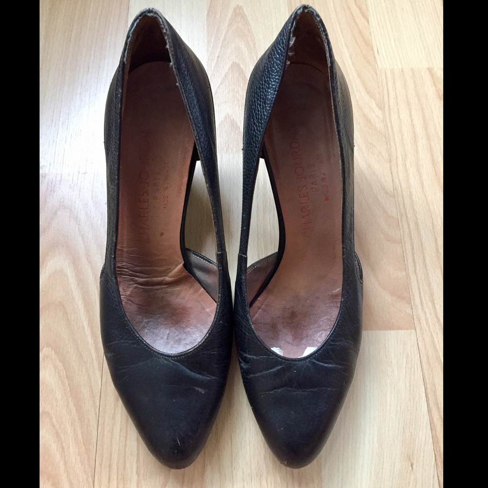 Vintage Charles Jordan pump heels