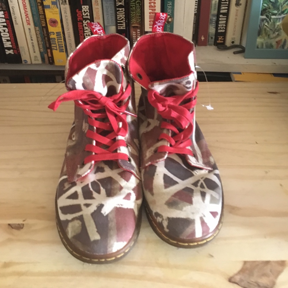 Union Jack Anarchy Lace Up Dr Martens