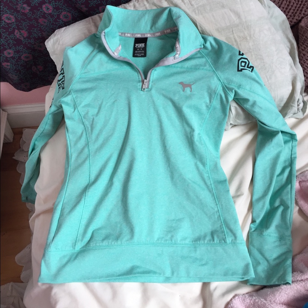 VS Pink half zip