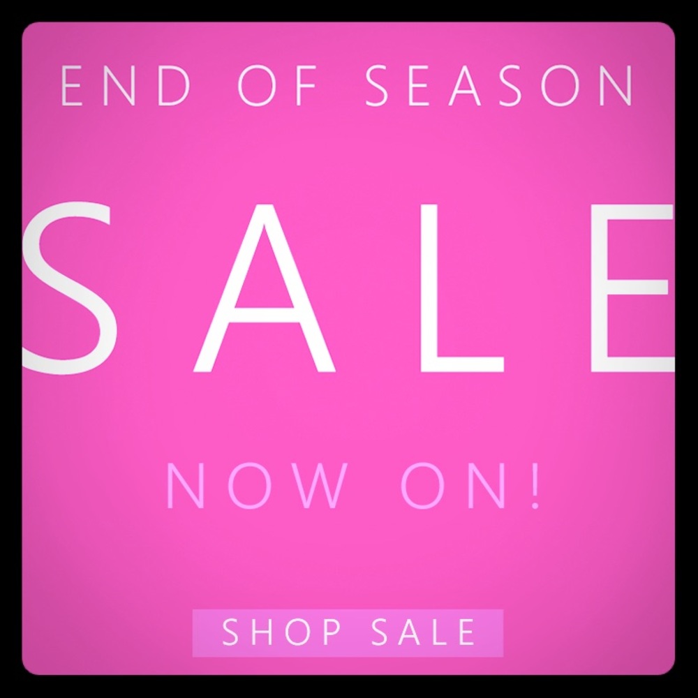 💥END OF SUMMER SALE! FLASH SALES GOING ON ALL DAY