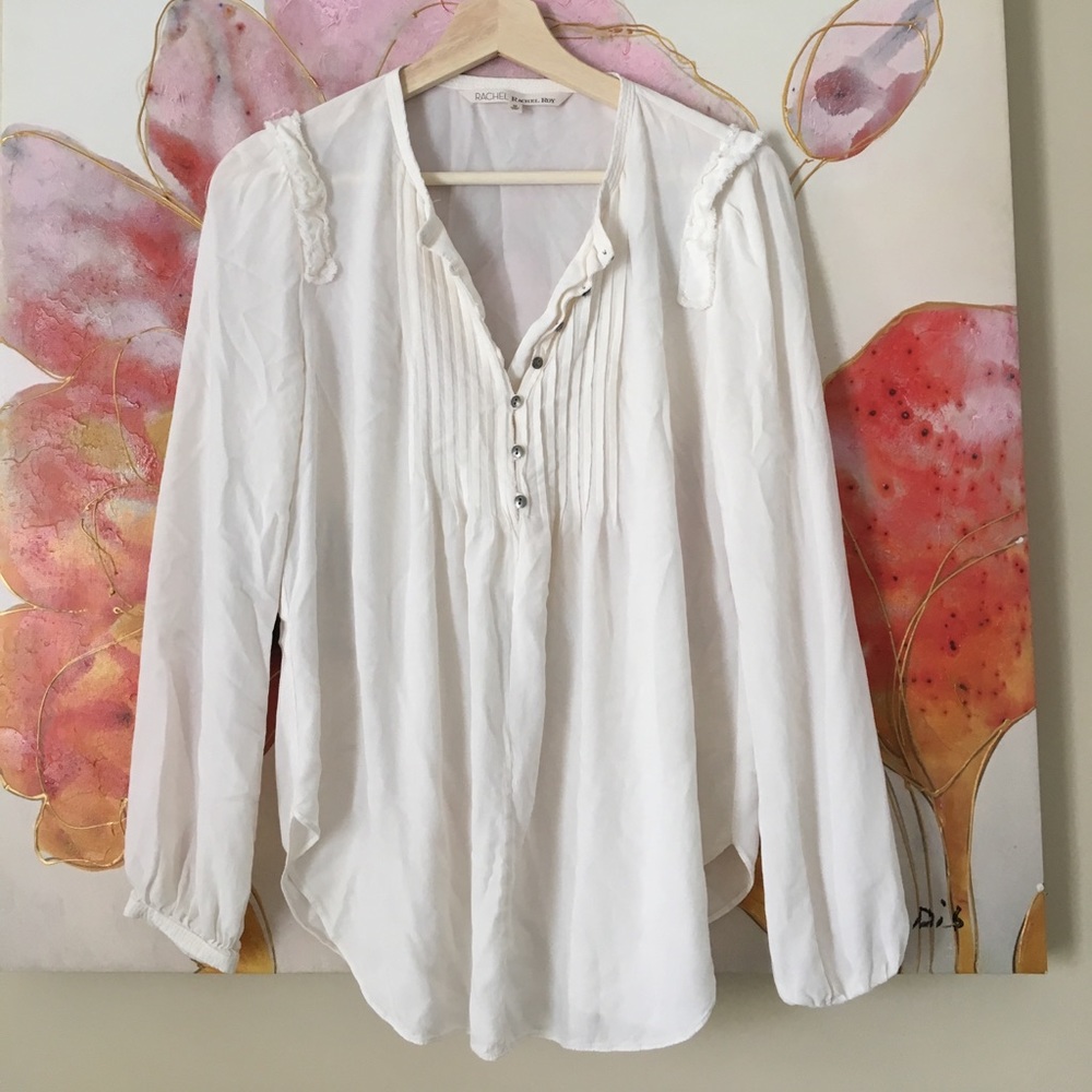 Breezy Rachel Roy Boho Top!