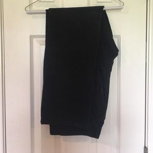Black Talbots Curvy Corduroy Pants
