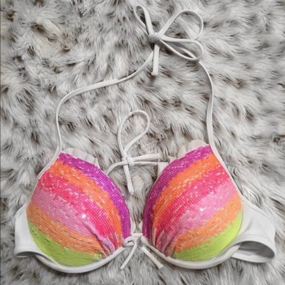 Victoria's Secret Other - ‼️SALE‼️Victoria's Secret Sequin Push-up Top